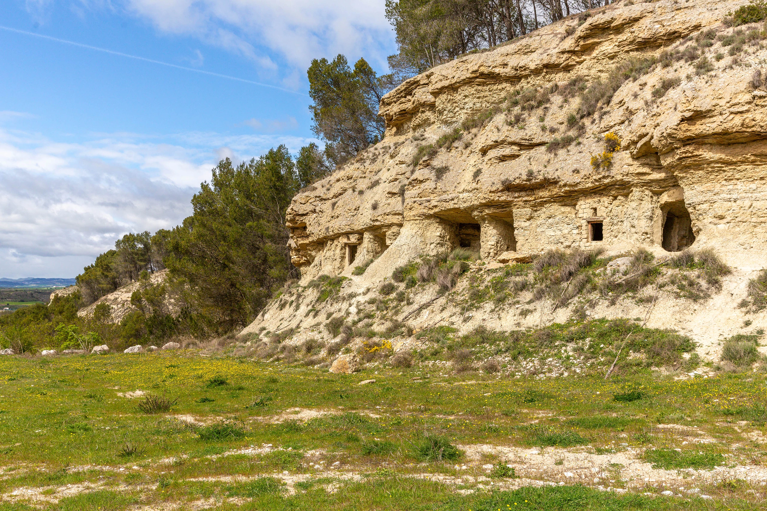 Arquitectura excavada en la roca