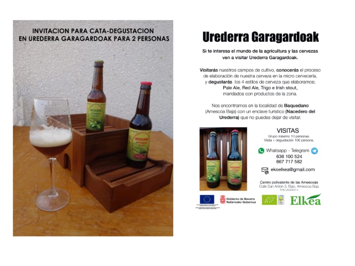 Visita y Degustaci&oacute;n a Micro Cervecer&iacute;a Urederra